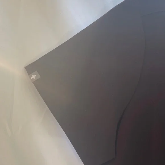 Figs Catalina One-Pocket Espresso Brown Scrub Top Small - Picture 7 of 8